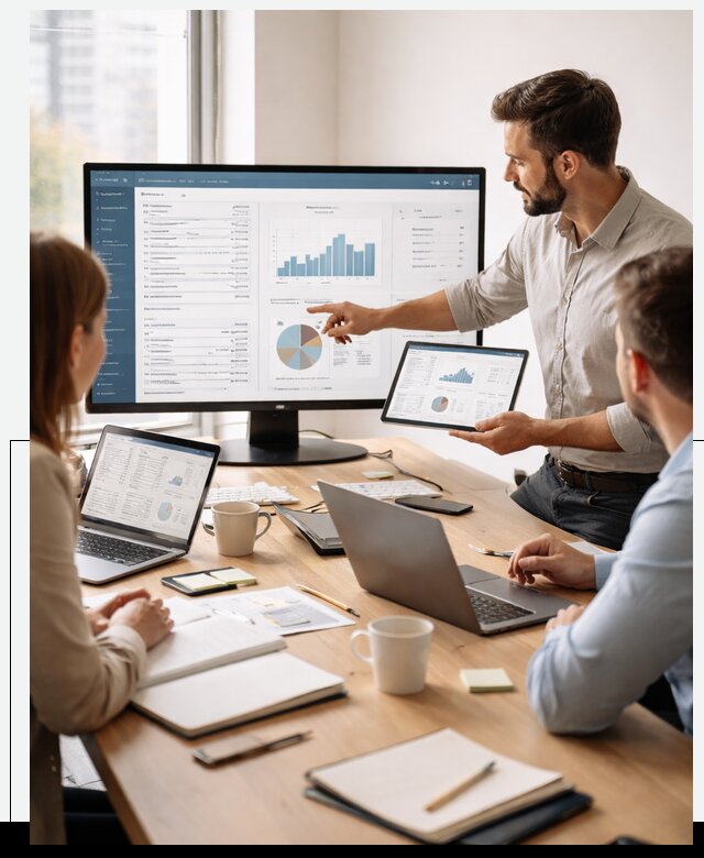 Разработка и внедрение ERP систем под бизнес в Городце